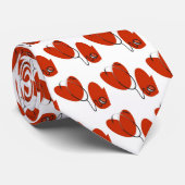 Hoorten en stethoscoop T-shirts en cadeautjes Stropdas (Opgerold)