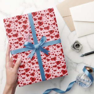 Hoorten houden cadeaupapier