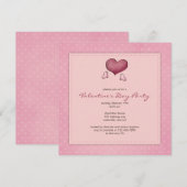 Hoorten: Uitnodiging van de partij Valentijnsdag (Voorkant / Achterkant)