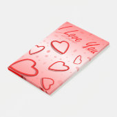 HOORTEPUNTEN "IK HOOP VAN JULLIE" POST-IT® NOTES (Schuin)