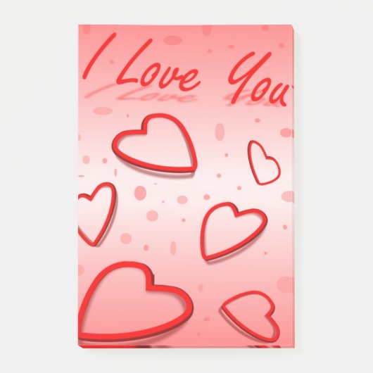 HOORTEPUNTEN "IK HOOP VAN JULLIE" POST-IT® NOTES (Voorkant)