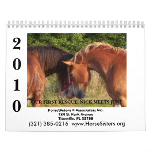 HOORZESISTERS CALENDAR 2010 KALENDER