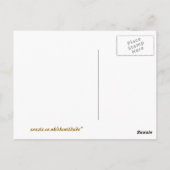 HOORZITTEN BRIEFKAART (Achterkant)