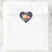 HOORZITTEN EN STROOMSTROOM HART STICKER (Tas)