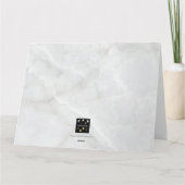 HOORZITTEN IN EEN TREE KAART (Achterkant)