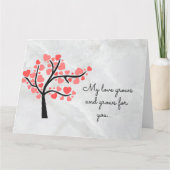 HOORZITTEN IN EEN TREE KAART (Voorkant)