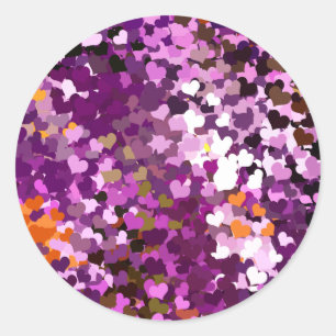 HOORZITTEN RONDE STICKER