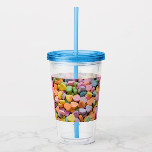 HOORZITTEN SNOEP valentijnse Acryl Drinkbeker (Voorkant)