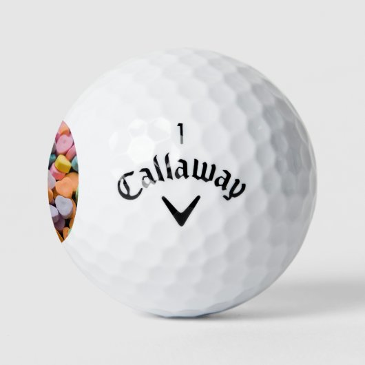 HOORZITTEN SNOEP valentijnse Golfballen (Logo)