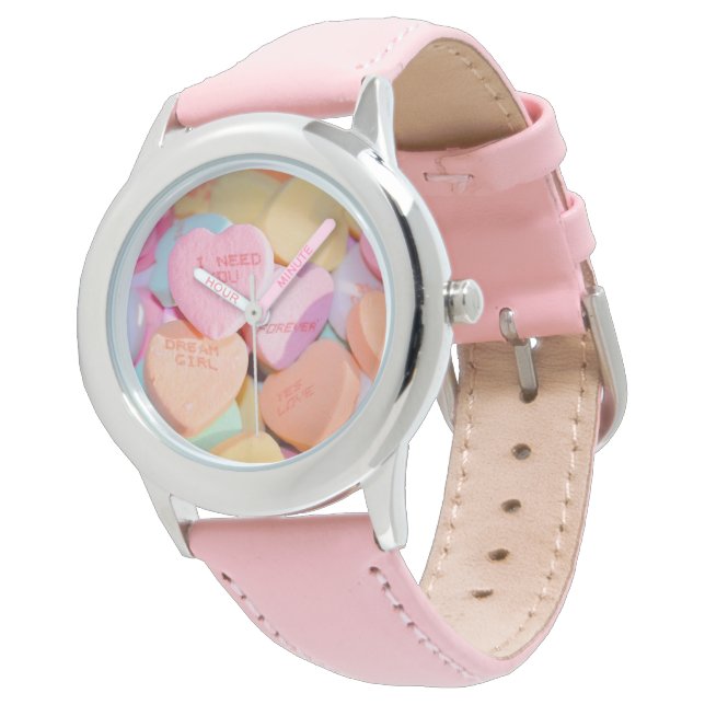 HOORZITTEN SNOEP valentijnse Horloge (Gekanteld)