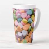HOORZITTEN SNOEP valentijnse Latte Mok (Rechterhoek)