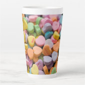 HOORZITTEN SNOEP valentijnse Latte Mok (Voorkant)