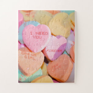 HOORZITTEN SNOEP valentijnse Legpuzzel