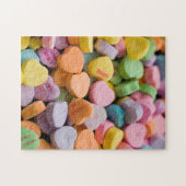 HOORZITTEN SNOEP valentijnse Legpuzzel (Horizontaal)