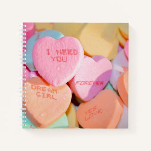 HOORZITTEN SNOEP valentijnse Notitieboek