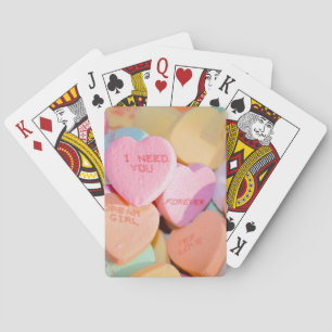 HOORZITTEN SNOEP valentijnse Pokerkaarten