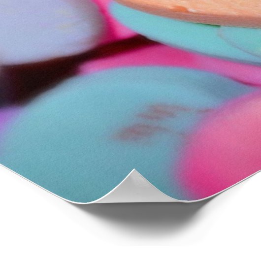 HOORZITTEN SNOEP valentijnse Poster (Hoek)