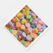 HOORZITTEN SNOEP valentijnse Servet (Hoek)