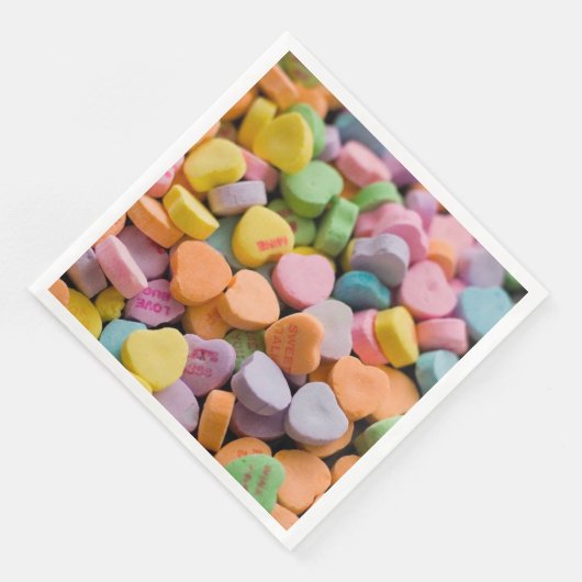 HOORZITTEN SNOEP valentijnse Servet (Hoek)