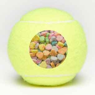 HOORZITTEN SNOEP valentijnse Tennisballen