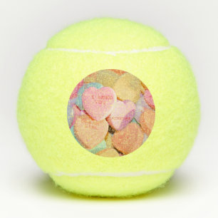 HOORZITTEN SNOEP valentijnse Tennisballen