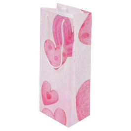 HOORZITTEN VALENTIJNSDAG PASTEL PINK WIJN CADEAUTAS