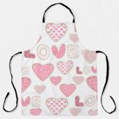 HOORZITTEN VAN PASTEL PINK EN WITTE VALENTIJNSDAG SCHORT (Voorkant)