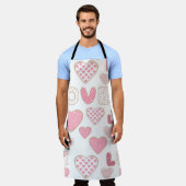 HOORZITTEN VAN PASTEL PINK EN WITTE VALENTIJNSDAG SCHORT (Gedragen)