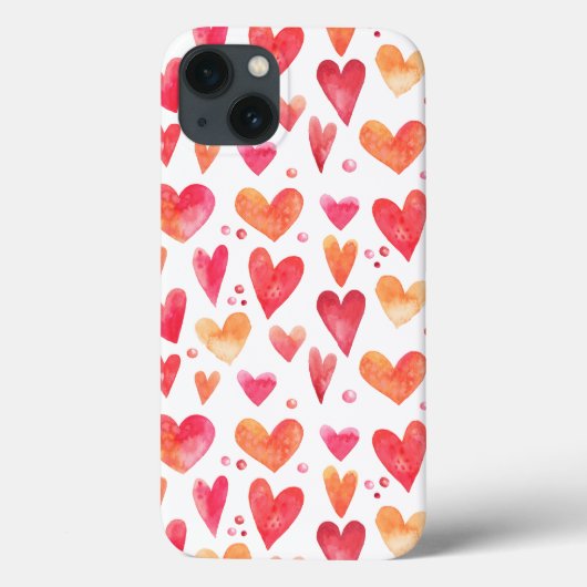 HOORZITTEN waterverf Case-Mate iPhone Case (Achterkant)