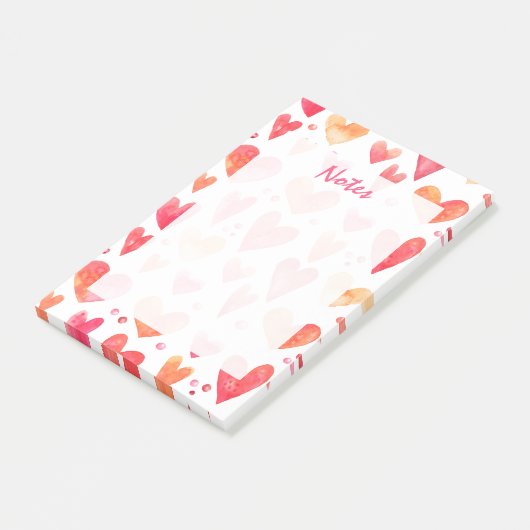 HOORZITTEN waterverf Post-it® Notes (Schuin)