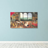 Hoorzitting 1617 canvas afdruk (Insitu (Houten vloer))