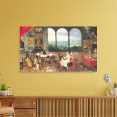 Hoorzitting 1617 canvas afdruk (Insitu (Woonkamer))