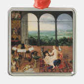 Hoorzitting 1617 metalen ornament (Voorkant)