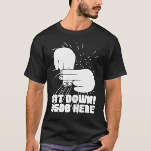 Hoorzitting Hulp-doven Pride ASL-handgebarentaal T-shirt