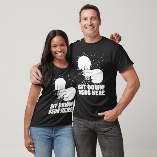 Hoorzitting Hulp-doven Pride ASL-handgebarentaal T-shirt (Unisex)