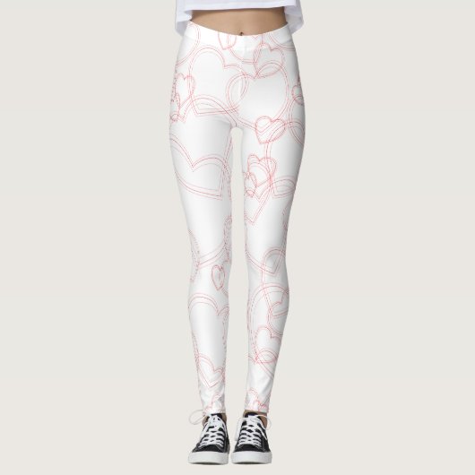Hoorzitting met elkaar verbinden leggings (Voorkant)