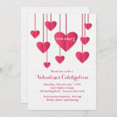 Hoorzitting op een koord Con of uitnodiging (Voorkant / Achterkant)