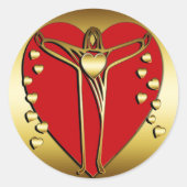 HOORZITTING RONDE STICKER (Voorkant)