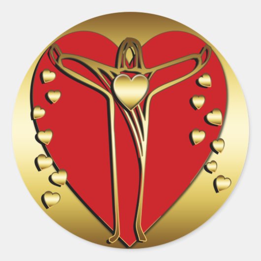 HOORZITTING RONDE STICKER (Voorkant)