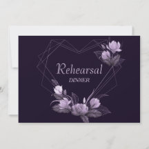 Hoorzitting tijdens het huwelijk Paarse Floral Vio