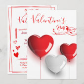 Hoorzitting Valentijnse Kaart (Voorkant / Achterkant)