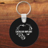 Hoorzitting Verlies bewustzijn Liefde Cochlear Imp Sleutelhanger (Achterkant)