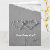 Hoorzittingen met elkaar verbinden in strandzandst kaart (Gele Bloem)