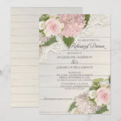 Hoorzittingen Roos van het moderne plattelandskorp Kaart (Voorkant / Achterkant)