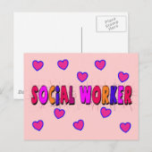 HOORZITTINGEN VOOR DE SOCIALE WERKGEVER BRIEFKAART (Voorkant / Achterkant)