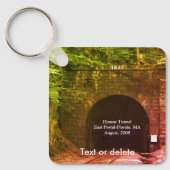 Hoosac Train Tunnel East Portal Florida Sleutelhanger (Voorkant)