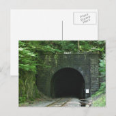 Hoosac Tunnel East Portal Florida MA 2008 Briefkaa Briefkaart (Voorkant / Achterkant)