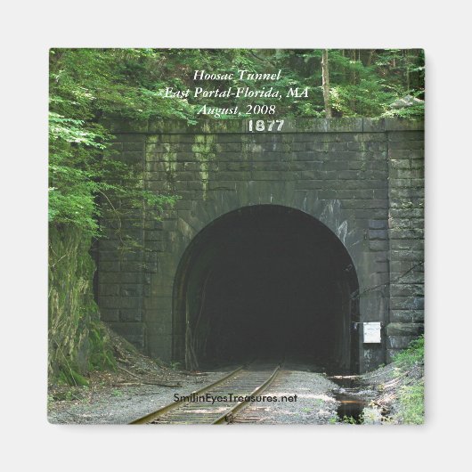Hoosac Tunnel East Portal Florida MA Magnet (Voorkant)