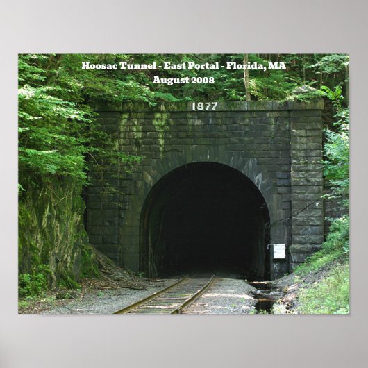 Hoosac Tunnel East Portal Florida Poster (Voorkant)