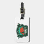 Hoosier National Forest Camping Bagagelabel (Voorkant verticaal)